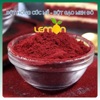 1Kg Bột gạo men đỏ - Bột hồng cúc mễ - Red Yeast Rice tạo màu cho lạp xưởng, gà ủ muối, bánh kẹo