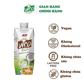 Nước cốt dừa Vico 330ml | Xuân Hà Food