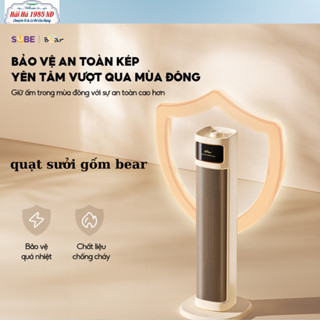 Quạt Sưởi Gốm Bear DNQ-P20Y5 Ấm Phòng Ngủ, Phòng Khách, Phòng Làm Việc- Ấm Nhanh, An Toàn, Tiết Kiệm- Bảo Hành 12 Tháng