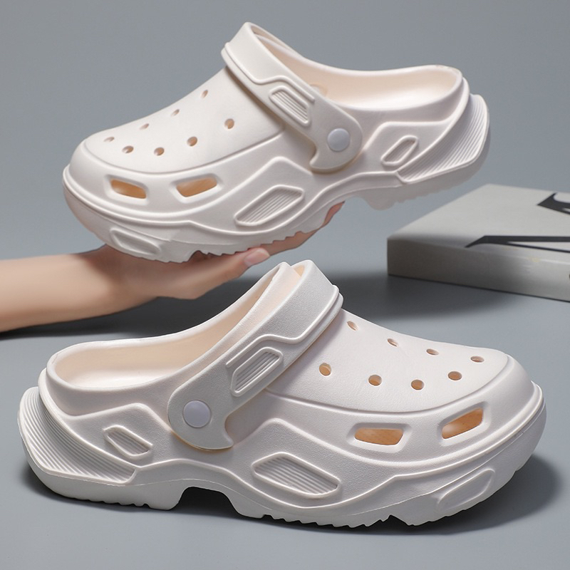 Dép sục nam , giầy sục nam nâng đế 4cm chất liệu EV tặng kèm stiker nhựa (HY2998)