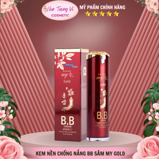 Kem nền BB Cream hồng sâm SPF50+ /Kem dưỡng da hồng sâm ban đêm My Gold Hàn Quốc