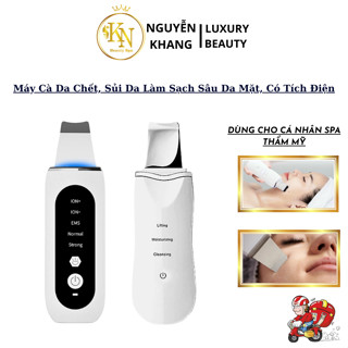 Máy Cà Da Chết I Sủi Da, Làm Sạch Sâu Da Mặt Dùng Cá Nhân SPA -TMV Bảo Hành 12Tháng