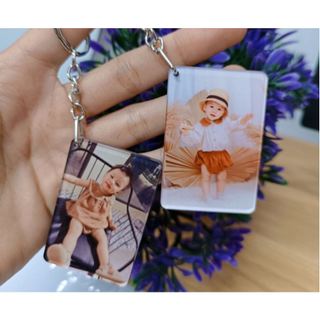 MÓC KHOÁ MICA IN HÌNH ÉP NHIỆT THEO YÊU CẦU