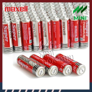 [1 Vĩ / 4 Viên] Pin AA Maxell Super Power ACE Red 1,5V