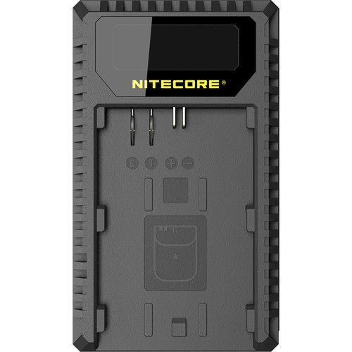 Bộ Sạc Nitecore UCN1 Dual-Slot USB Travel Charger for Canon LP-E6, LP-E6N, and LP-E8 Lithium-Ion Bat
