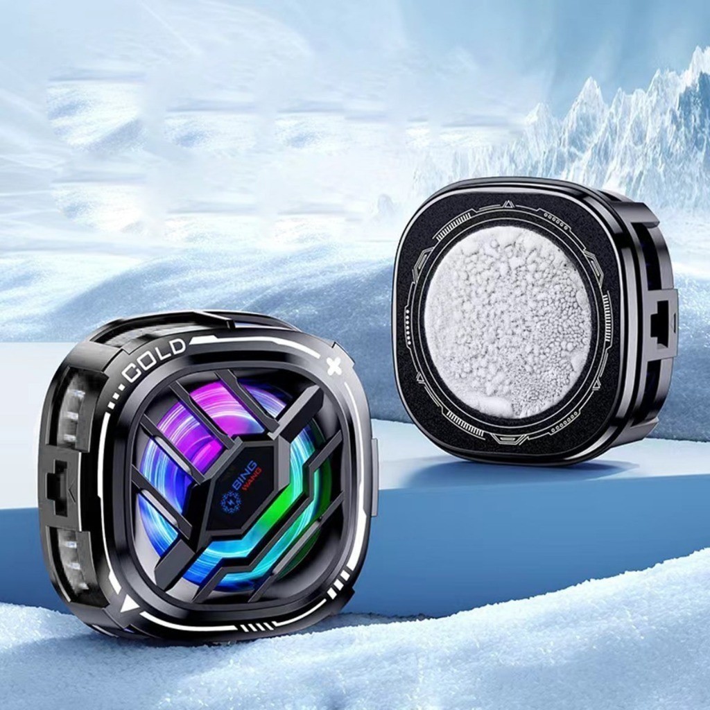 Quạt tản nhiệt điện thoại X76 PRO sò lạnh công nghệ là lạnh mới 2025 có Led RGB gaming tặng bao tay 