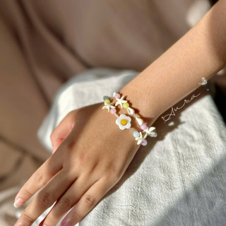 Vòng tay đi biển phối tone Pastel Kẹo ngọt cute Designed by AURA
