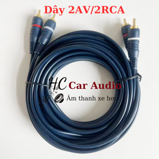  Dây tín hiệu âm thanh AV hai đầu dây 2AV 2RCA cao cấp 
