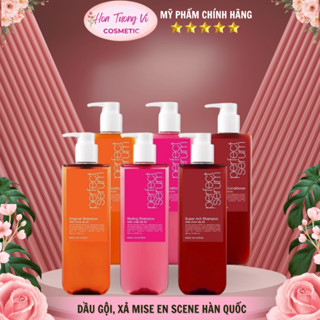 Dầu Gội Xả Scene Perfect Serum 680ml Mẫu mới