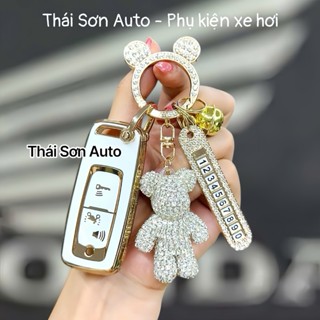  Ốp chìa khóa xe máy Honda Vision 2022-2024 SH 2023 Airblade 2023 Lead 2022 WinnerX V3 Vario160 nhựa TPU Móc khoá 