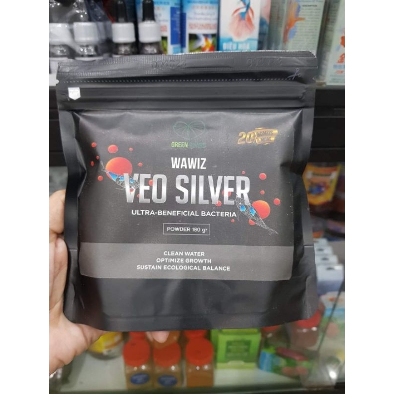 vi sinh veo silver cho hồ cá