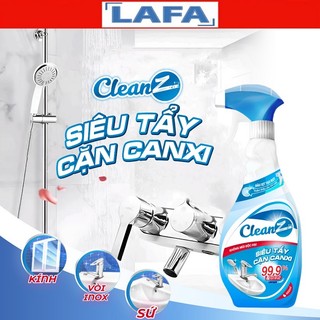 Chai Siêu Tẩy Cặn Canxi Nhà Tắm CleanZ Aikomi 450ml (Vệ Sinh Vòi Rửa, Vòi Sen, Vách Kính)