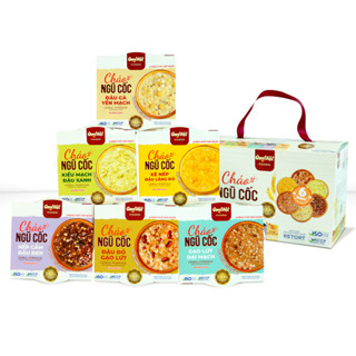 Pack 6 Mix Vị Cháo Ngũ Cốc Ăn Liền - ONG VIỆT FOODS