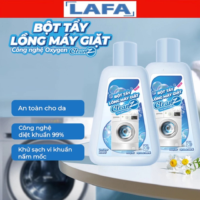 Bột Tẩy Vệ Sinh Lồng Máy Giặt Cao Cấp CleanZ Aikomi 200g