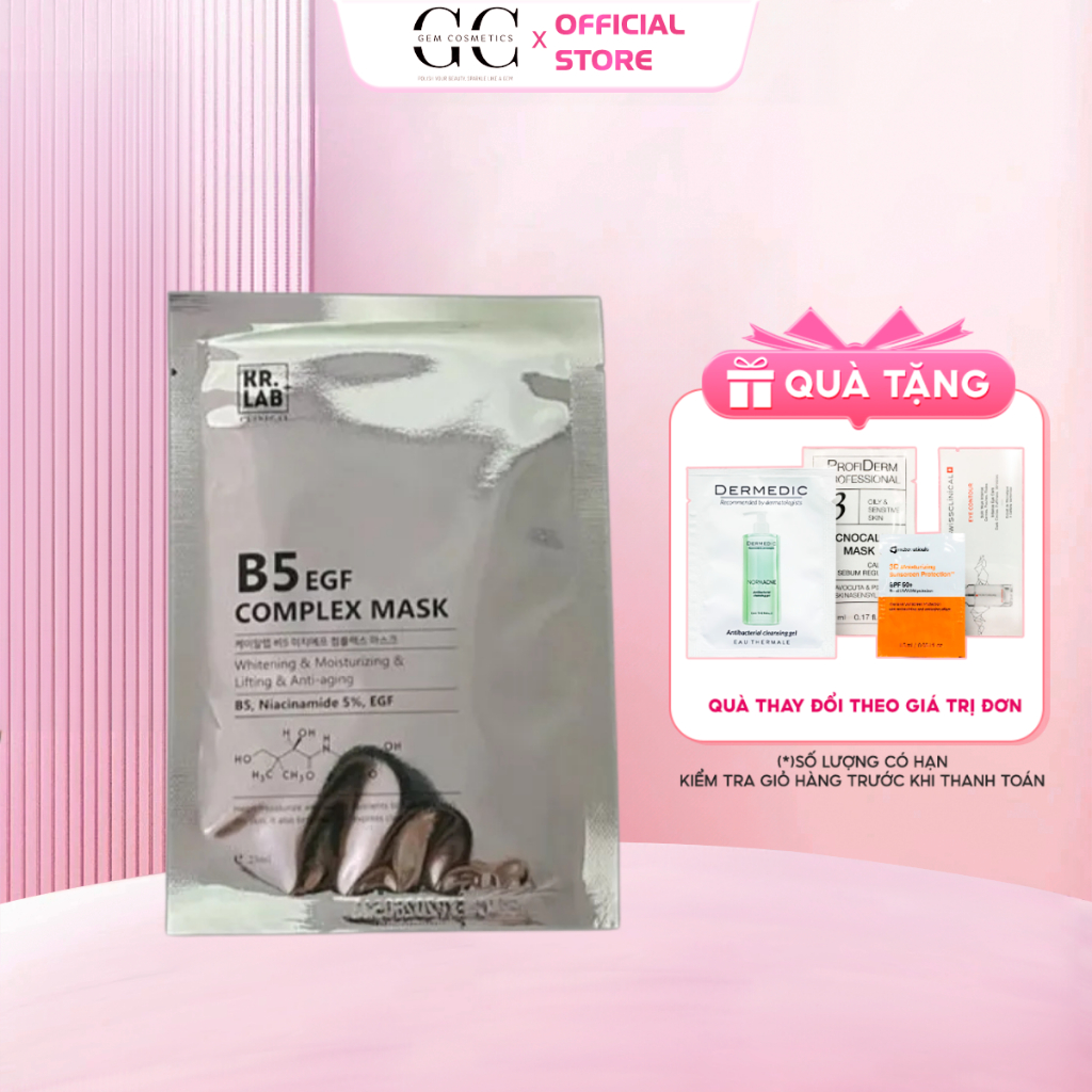 [Công Ty] KRLAB Mask B5 EGF Complex Mask – Mặt Nạ Phục Hồi, Dưỡng Ẩm Sâu