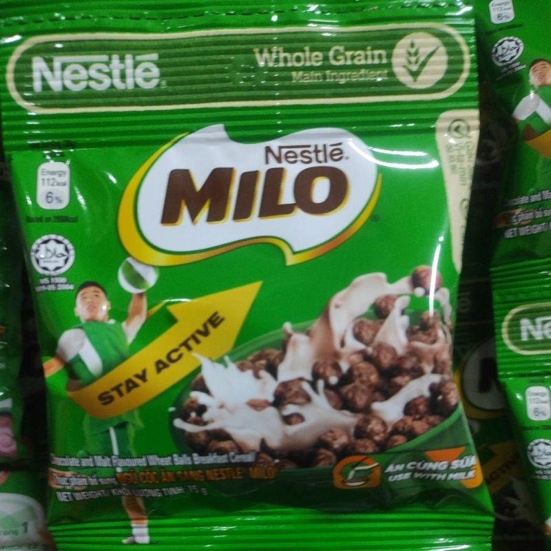 Combo 2 gói bimbim Milo gói 15g