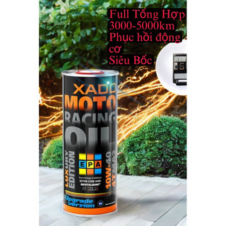 Nhớt XADO Racing Oil 10W40 22.2 cực bốc cho xe tay côn- xe số.
