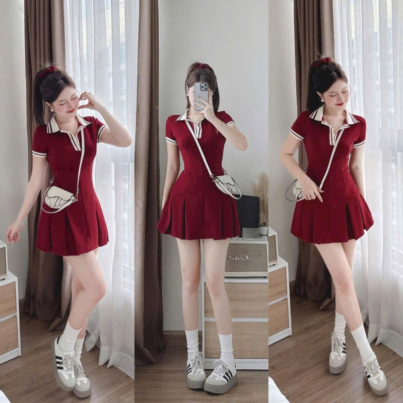 Đầm Thun Polo