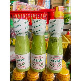 Muối ớt xanh Dasavi chấm Hải chai 160g