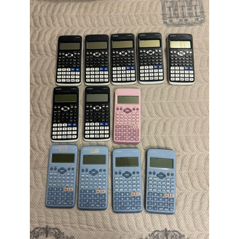 Máy tính CASIO 580VNX CŨ < còn 1 tem bảo hành > (độ mới 75%-85%) | CASIO 580VNX CŨ CHÍNH HÃNG