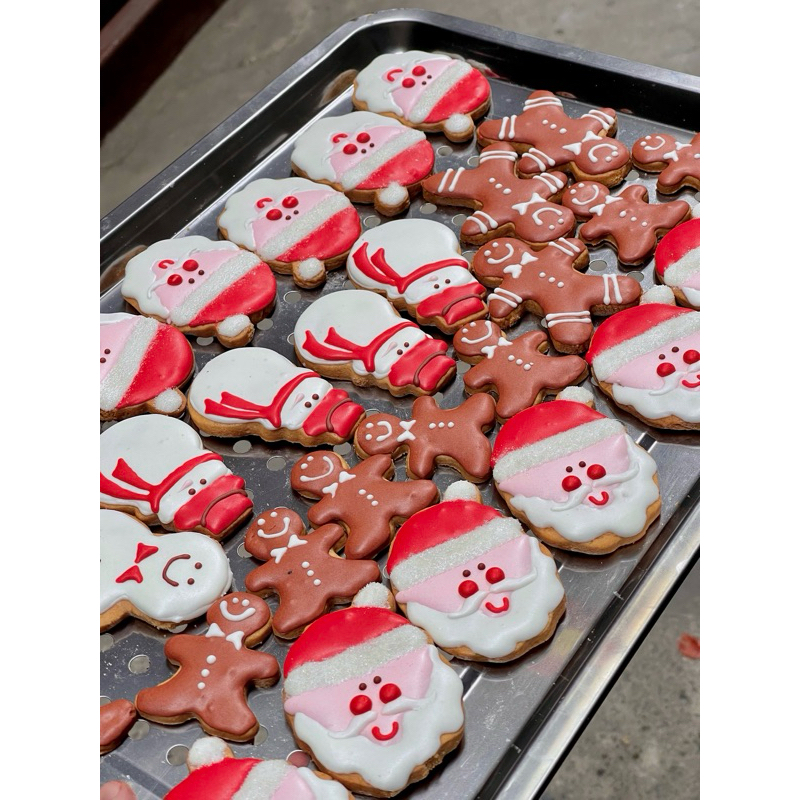 Bánh quy noel-chọn mẫu(Royal icing cookies)