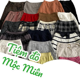 (Xả Kho) Chân váy 2hand Nhật dạ tweed, dạ nỉ, len, thun, kaki... form chữ A, bút chì, xoè, đuôi cá ngắn dài các kiểu