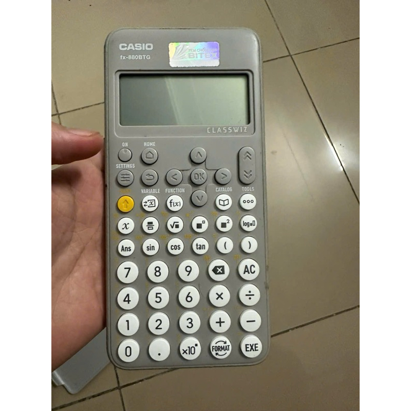 Máy Casio 880 độ mới 70%-80%