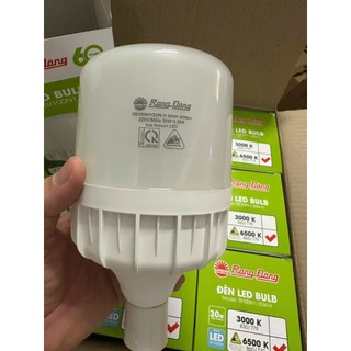 ( Rạng Đông - có VAT ) ( AC 220V ) Bóng LED Trụ 30W Rạng Đông