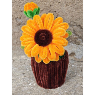   THÀNH PHẨM  Sỉ 1 chậu hoa kẽm Nhung mini decor làm quà tặng 