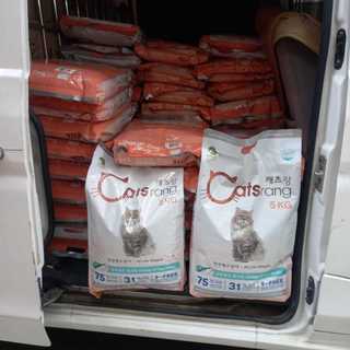 Catsrang Túi chia 1kg Hạt Cho Mèo Hàn Quốc