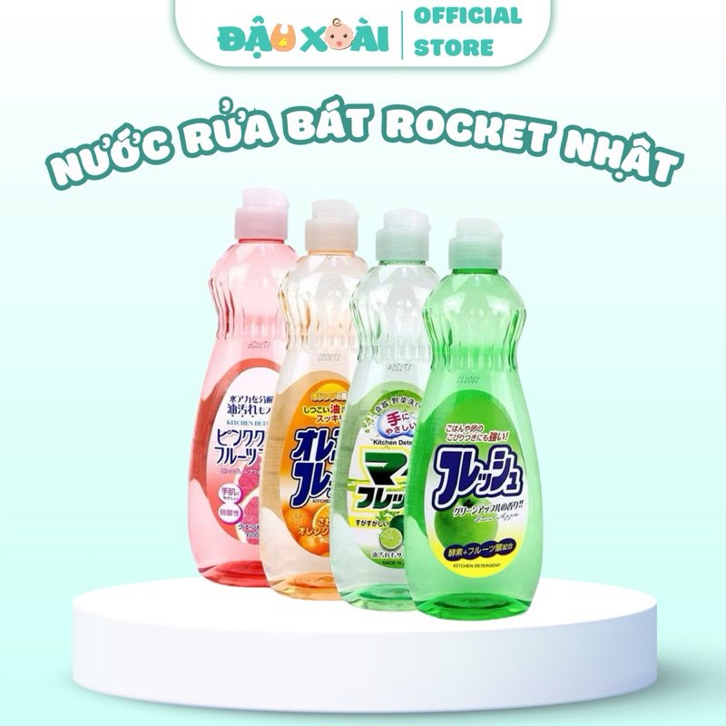 Nước rửa bát Rocket Nhật Bản Đậu Xoài shop