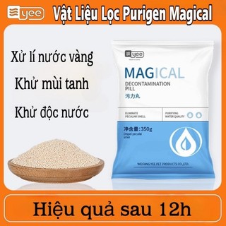  Hạt Lọc Purigen  tặng túi -Vật liệu lọc cao cấp làm trong nước khử màu cho bể cá 