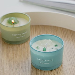 Nến Thơm CITTA Jane Eyre Spar Trang Trí Thạch Anh Cao Cấp, Sáp Đậu Nành Không Khói - SOYAMOO