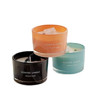 Nến Thơm CITTA Jane Eyre Spar Trang Trí Thạch Anh Cao Cấp, Sáp Đậu Nành Không Khói - SOYAMOO