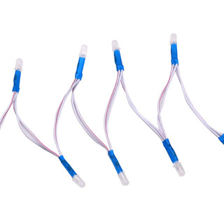 (100 con) LED ruồi liền dây 5mm đấu song song điện áp 5V,12V ||