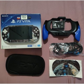  PS VITA 2000 128GB+8GB THẺ SONY WHITE TRẮNG H@K 