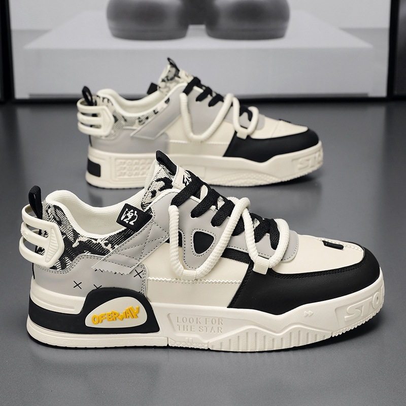 Giày Nam Sneaker Phong Cách Mới Lạ Độc Đáo, Nhẹ Mềm Đi Rất Êm Chân, Trẻ Trung Năng Động: E152D