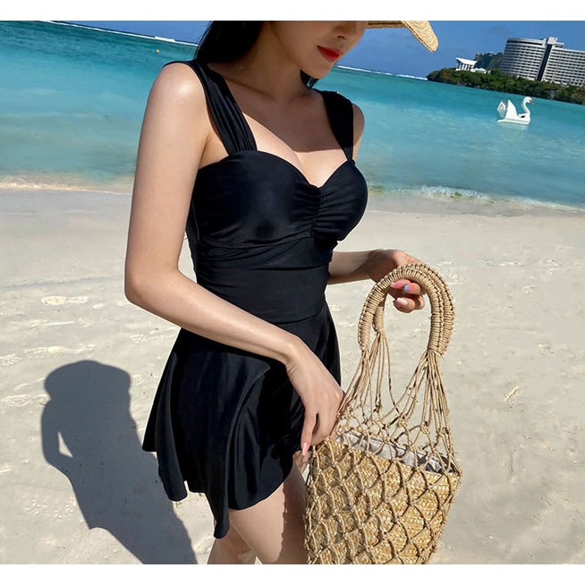 (THUN LẠNH) Đồ Bơi Nữ Bikini Áo Tắm 1 Mảnh Kín Đáo Liền Thân Dạng Váy Có Big Size Cho Người Béo Mập | BigBuy360 - bigbuy360.vn