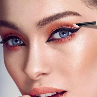 Cọ Đánh Mắt,Cọ Chân Mày Ducare Dùng Kẻ Mắt Hình Liềm Cỡ Nhỏ Lông Sợi Tổng Hợp Cao Cấp Mềm Mại DL 402