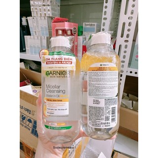 DẦU TẨY TRANG GARNIER -VÀNG 400ML