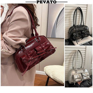 Túi Đeo Vai Nữ Túi Xách Nữ Đeo Kẹp Nách 3 Màu Đen Đỏ Đô Bạc Đi Chơi Đi Tiệc Chất Da Cao Cấp TXN19