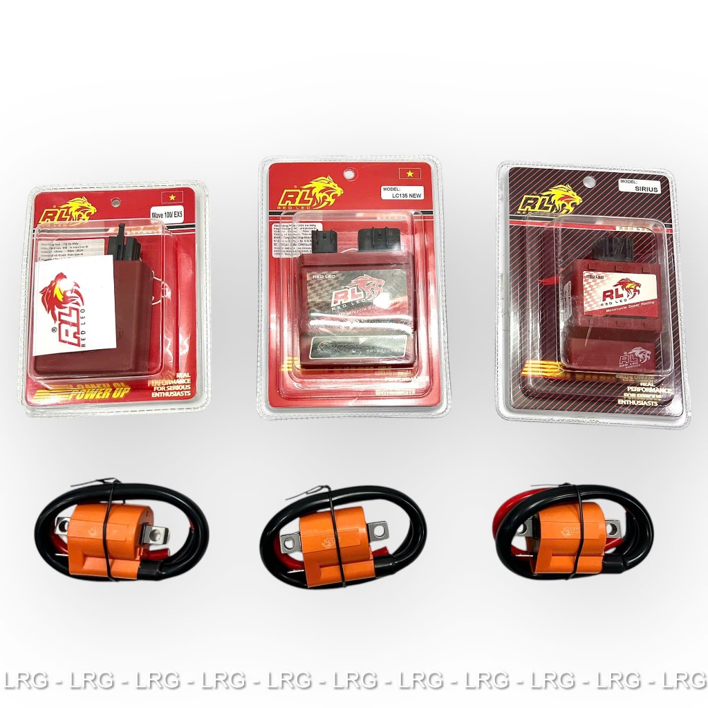  Combo IC + Mobin Redleo Xăng Cơ Xe Máy Dành Cho Wave100 Dream Sirius Exciter135 Phụ Tùng Xe Máy 