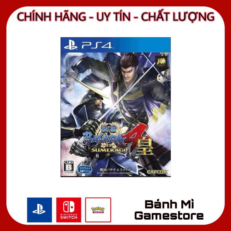 Đĩa game PS4 Sengoku Basara 4 Sumeragi