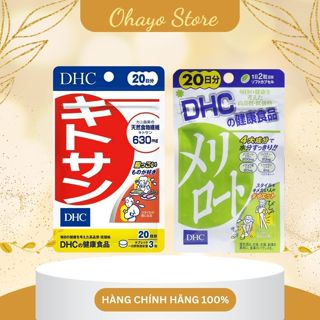 Combo giảm mỡ bụng, thon đùi DHC 20 ngày giúp giảm mỡ bụng, thon đùi hiệu quả