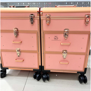 cốp vali kéo 3 tầng mã3488 loại to đựng đồ trang điểm , nail , phun xăm