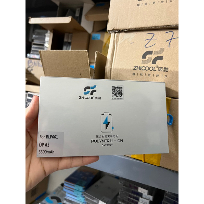 pin oppo f7 /blp661 zhicool xịn