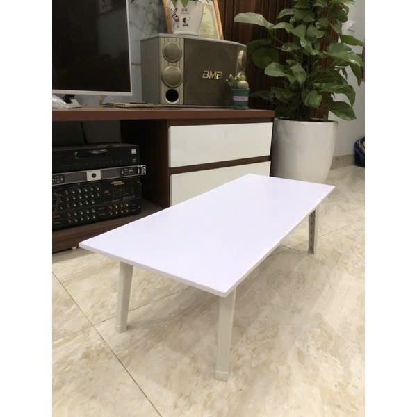 Bàn gấp gọn 40x80 50x70 50x80 - Chân nhựa, mặt gỗ MDF 12mm tiện lợi