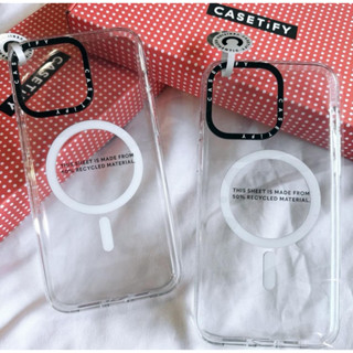 [Chính hãng] Ốp CASETiFY Clear Trong không ố iPhone 15 Pro Max / 16 Pro / 16 Pro Max đầy đủ QR check CASETiFY