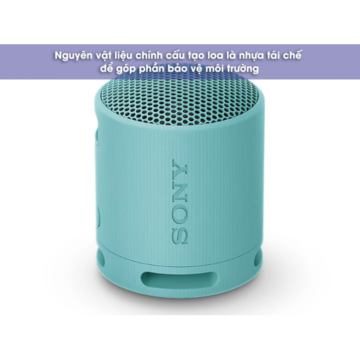 Loa Sony SRS-XB100 (Pin 16h | Công suất 5W | IP67 | Bluetooth 5.3 | Fast Pair | Sound Diffusion Processor) | BigBuy360 - bigbuy360.vn