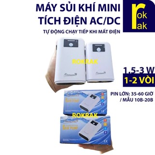 Máy Sục Sủi Khí Oxy Tích Điện CÁC LOẠI RIVERZONE YEE SOBO 1 - 2 VÒI cho hồ cá thủy sinh